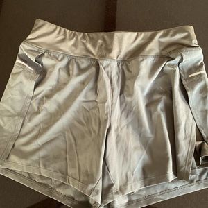 Olive green workout skort